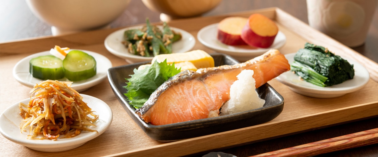 砥部の朝食